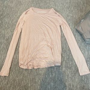 Ultra soft pinkish long sleeve shirt